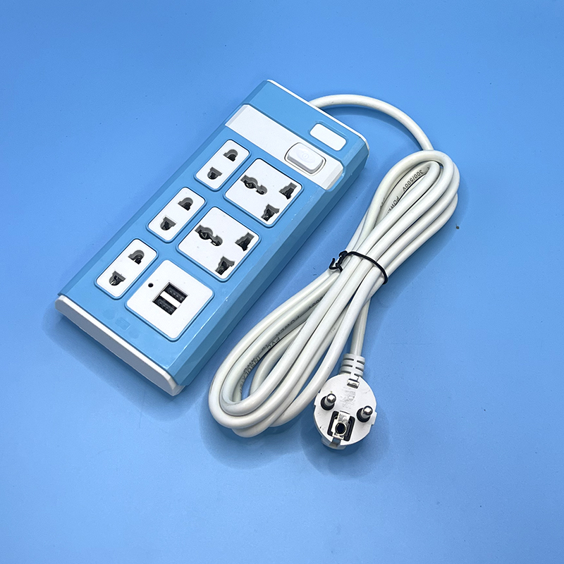 AJ-486  Universal Power Strip with USB Ports