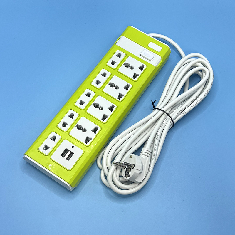 AJ-488  Universal Power Strip with USB Ports
