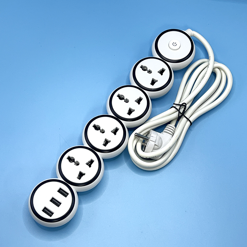 AJ-605H  Universal Power Strip with USB Ports