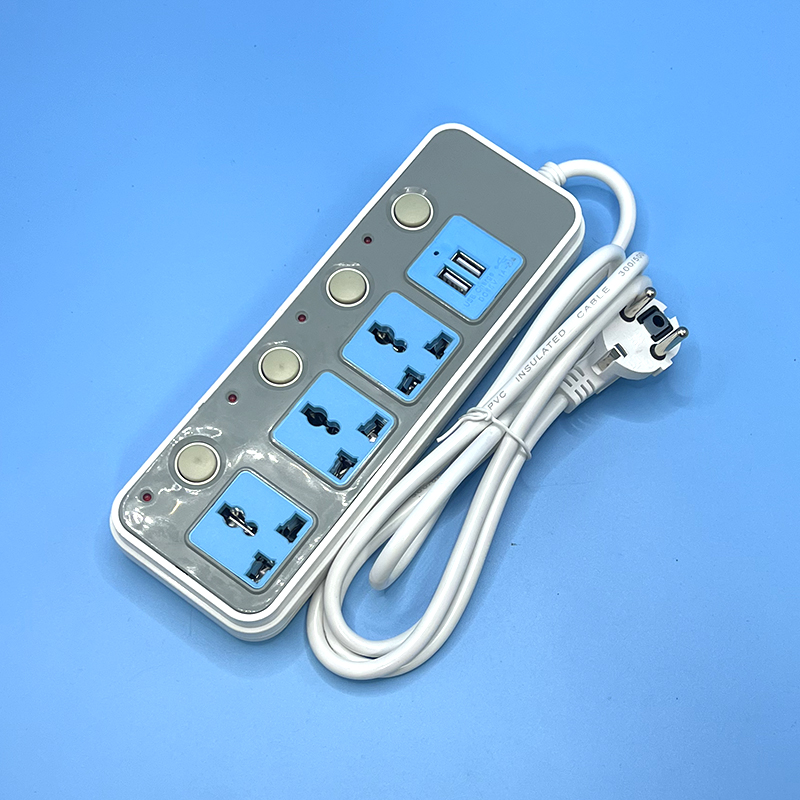 AJ-1524DU  Universal Power Strip with USB Ports