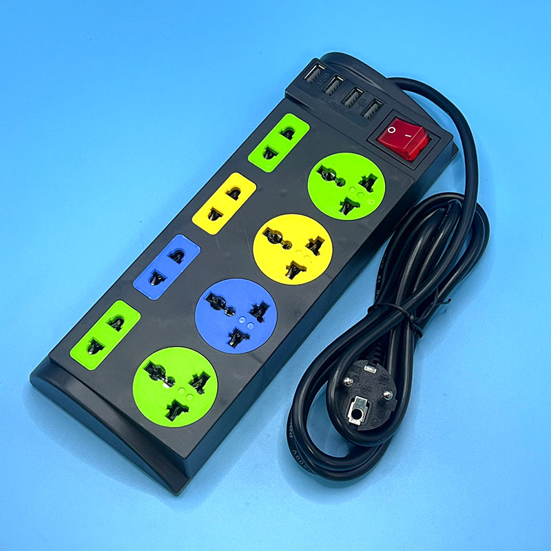 AJ-2054  Universal Power Strip with USB Ports