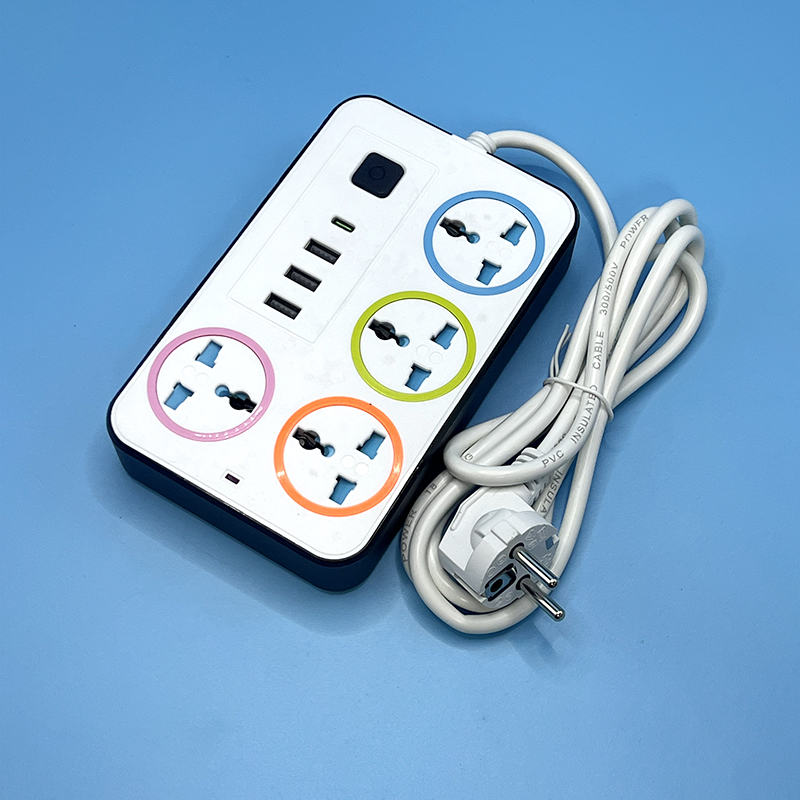 AJ-B633C  Universal Power Strip with USB Ports
