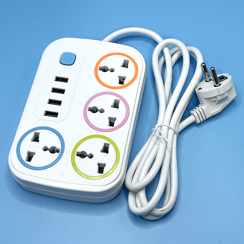 AJ-J05  Universal Power Strip with USB Ports