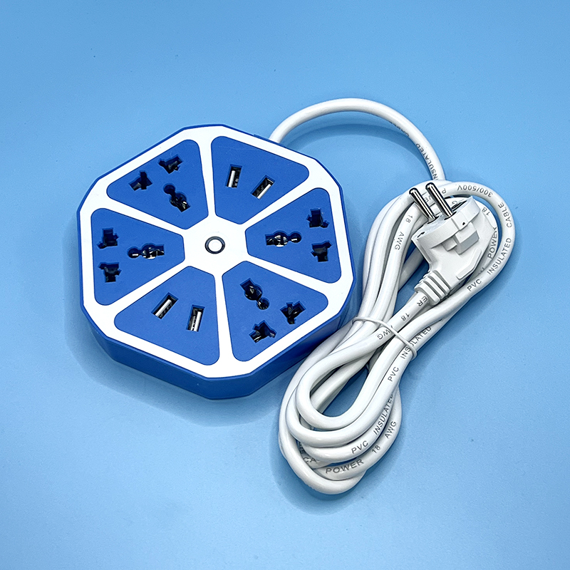 AJ-Y3044  Universal Power Strip with USB Ports