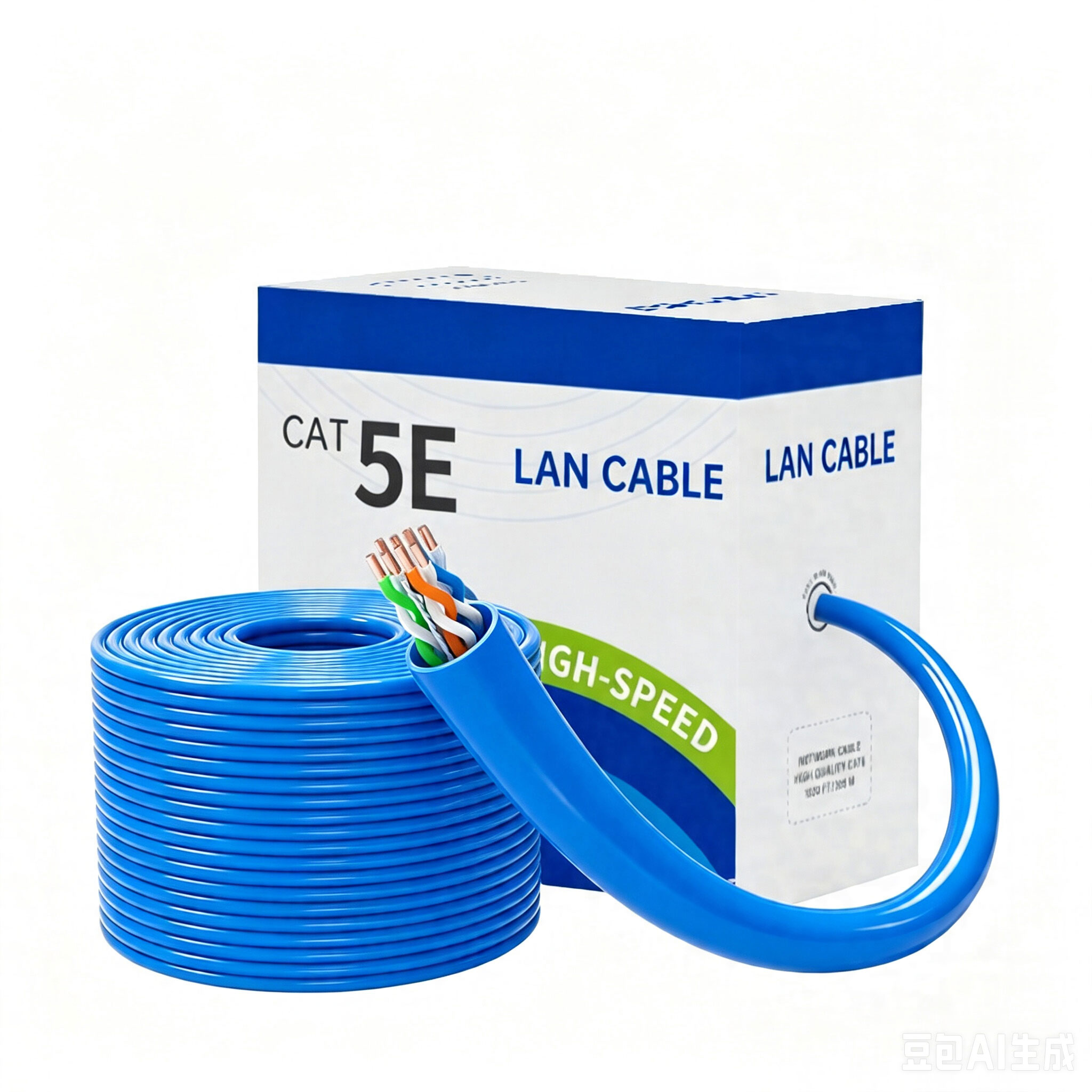 Cat5e UTP LAN Cable, Boxed