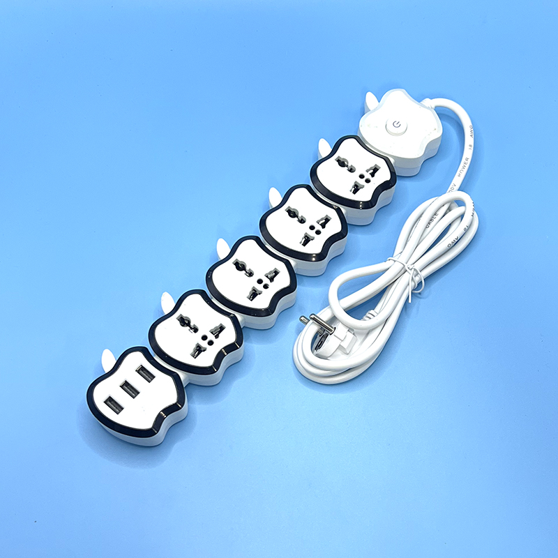 AJ-605P  Universal Power Strip with USB Ports